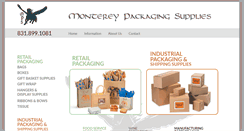 Desktop Screenshot of montereypackaging.com